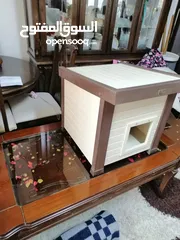  3 بيت قطه بلاستيكي