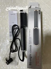  1 تمليس الشعر  Straight comb hair straightener