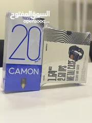  6 Tecno camon 20 Pro 5G 256GB 8GB+8GB With Tecno Watch 2