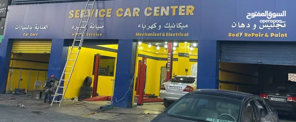  17 فرصة استثمارية مميزة شركة صيانة سيارات مجهزة بالكامل للبيع