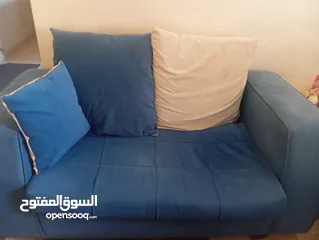  2 طقم كورنر لون ازرق مستعمل