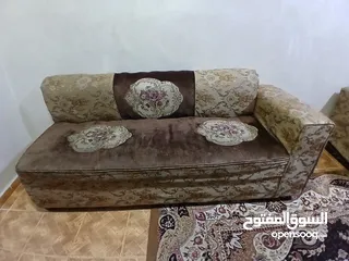  4 كنب جلوس مستعمل بحالة جيدة