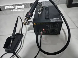  1 DIGITAL HOT GUN AIR SOLDERING STATION