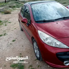  3 بيجو 207 موديل 2008 قطعت مسافه 87000 كم