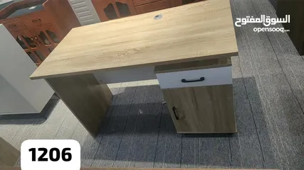  2 wooden Office Table & desk starting from  35 Omr