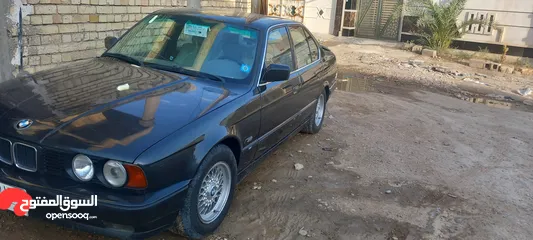  2 BMW موديل 1992حجم 525 للبيع او مراوس