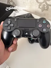  1 إيد بلايستيشن4  ذراع تحكم بلايستيشن4 playstation4 controller  مستعمل بحال الوكالة نظيفة جدا عالفحص