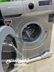  1 غسالة فل اوتوماتيك 7 كيلو سلفر مع شاشه عرض لمدة يومين