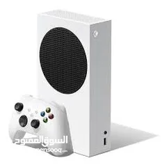  1 مع ايدتين تحكم xbox series S شبه جديد