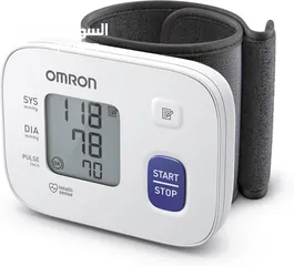  1 جهاز قياس ضغط الدم ياباني استخدام بسيط جدا  omron RS1