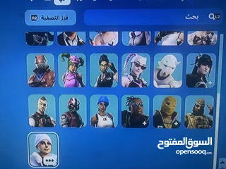  5 للبيع حساب فورتنايت نادرر