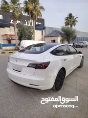  9 تيسلا مودل 3 ....(2023)ستاندر بلسس لون ابيض للبيع