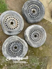  1 جنط bmw حديد