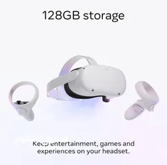  4 Meta Quest 2 — Advanced All-In-One Virtual Reality Headset — 128 GB