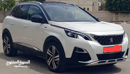  4 جيب بيجو 3008 جي تي لاين ماطور 2000 ديزل فل اوبشينز لون ابيض بحالة ممتازة للبيع