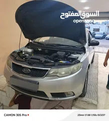  22 كيا فورتي / سيراتو أربع أبواب جير عادي 6 سرعات 4600 دينار