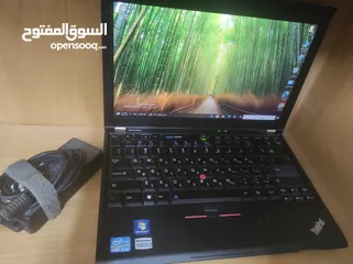  1 لابتوب لينوفو thinkpad كور i5 شغال مية المية فقط 250 شيكل