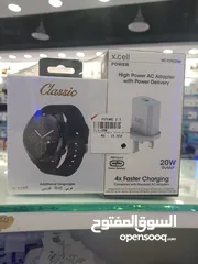  1 X.cell classic smart watch with 20w type-c charging
