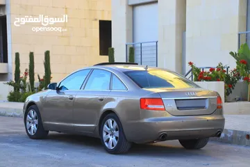  12 Audi A6 2009 وارد شركة نقل فل كامل فحص نظيف بسعر 7200