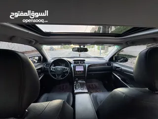  16 تويوتا كامري 2017 وارد الشركة المركزية ممشى قليل فحص كامل