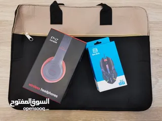  10 لابتوب ديل حديث، كور i5 جيل ثامن، رام 8 كيكا، SSD 256، كارت شاشة UHD، كيبورد ضوئي، مع سيت هدايا