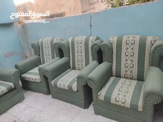  3 كنبايات مستعمله