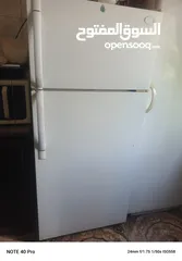  2 ثلاجه و فريزر مستعمل بحاله جيده