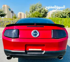  5 FORD MUSTANG GT 2010 RED GCC WELL MAINTAINED