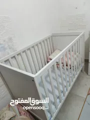  1 تخت بيبي ايكيا