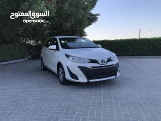  5 TOYOTA YARIS HATCHBACK GCC 2020 FOR SALE تويوتا يارس هاتشباك