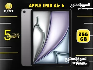  2 عرض حصري الأن ايباد اير 6 بحجم 13 انش /// apple ipad Air 6 256G new 13 inch