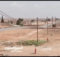  12 فرصه ذهبية على قطع أراضي استثمارية؛في محافظة المفرق في قرية الحميدية. بمساحات 750 م و 1000 م دونم