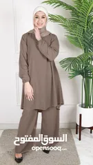  7 طقم أنيق ومريح للمحجبات للبيع واطقم الستاتي من زارا و بناطيل واسعة ومريحة للبيع اسعار حلوة ومناسبة