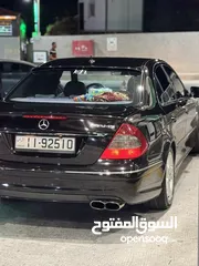  5 مرسيدس E200 2007 للبيع Mercedes E200  افانغارد 2007 E63 Amg kit Avantgard