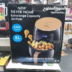  2 قلايات هوائيه باحجام مختلفه ونوعيات مختلفه