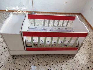  2 سرير اطفال هزاز
