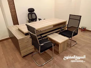  21 مكتب مدير اداري مودرن خشب او زجاج اثاث مكتبي -modern office furniture desk