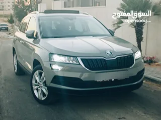  7 جيب سكودا كاروك فل كامل اضافات  للبيع بسعر مغري