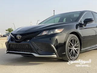  7 ليت كامري أسود 2022 black light camry