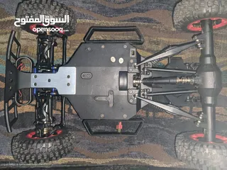 9 سياره ريموت كنترول للهواه ماركه weltoy  دفع رباعي 4x4 برشلس موتور scale 1/12