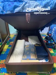  2 سرير - تخت مع صندوق