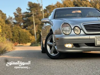  18 Mercedes CLK200 Kompressor  مرسيدس قرش ونص كوبيه للبيع او البدل