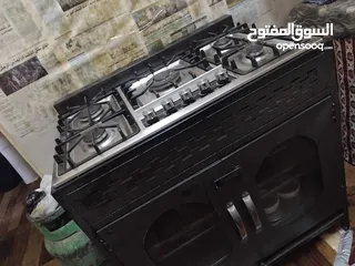  4 غاز غطس خمس عيون مع فرن استعمال خفيف
