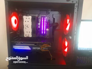  1 تجميعة بكرت asus 3070  جبار .   490 د