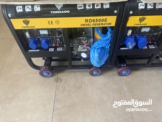  2 مولد 6500 ديزل تورنادو