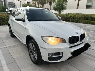  4 BMW X6 Full , GCC, 2013