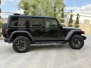  4 Jeep Rubicon 2022  محرك 2000 هايبرد Plug in