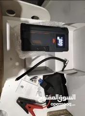  6 مكثف طاقة ( Jump starter ) لشحن بطارية السيارة بالإضافة إلى القدرة على نفخ العجال