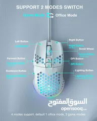  27 SOLAKAKA SM900 Wired Gaming Mouse with Honeycomb Shell USB ماوس سلكي للالعاب بألوان مختلفة
