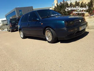  4 جولف mk3 موديل 1993 متور سمي 1600 للبيع او للبدل